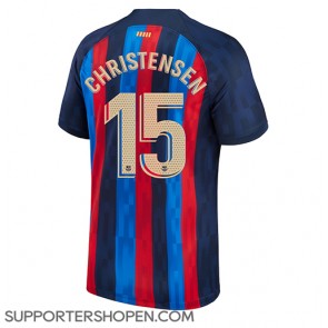 Barcelona Andreas Christensen #15 Hemma Matchtröja 2022-23 Kortärmad